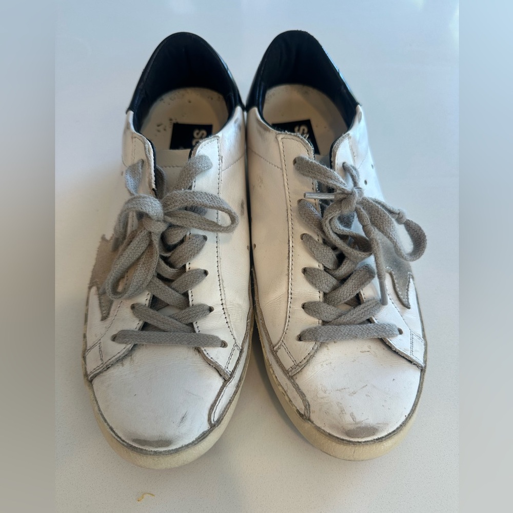 Golden Goose White, Gray and black Women's Sneakers size 36